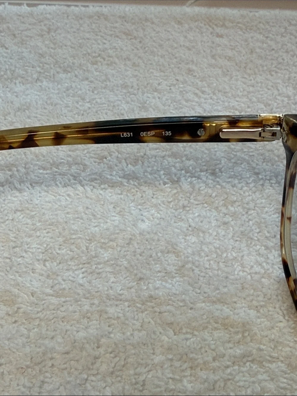 Liz Claiborne Eyeglasses Womens Tortoise L631 0ESP Full Rim Frames Only 52-16-13
